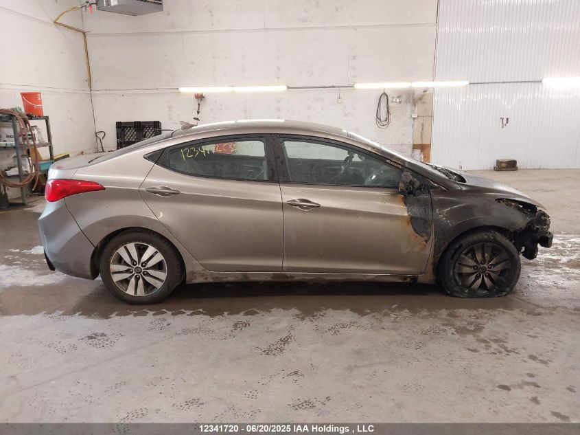 2013 Hyundai Elantra Gl VIN: 5NPDH4AE7DH156945 Lot: 12341720X