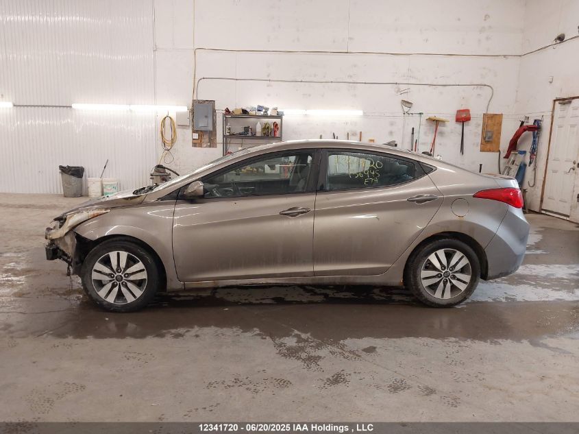 2013 Hyundai Elantra Gl VIN: 5NPDH4AE7DH156945 Lot: 12341720X