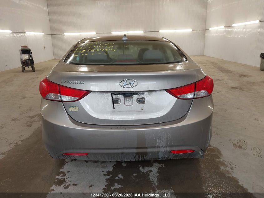 2013 Hyundai Elantra Gl VIN: 5NPDH4AE7DH156945 Lot: 12341720X