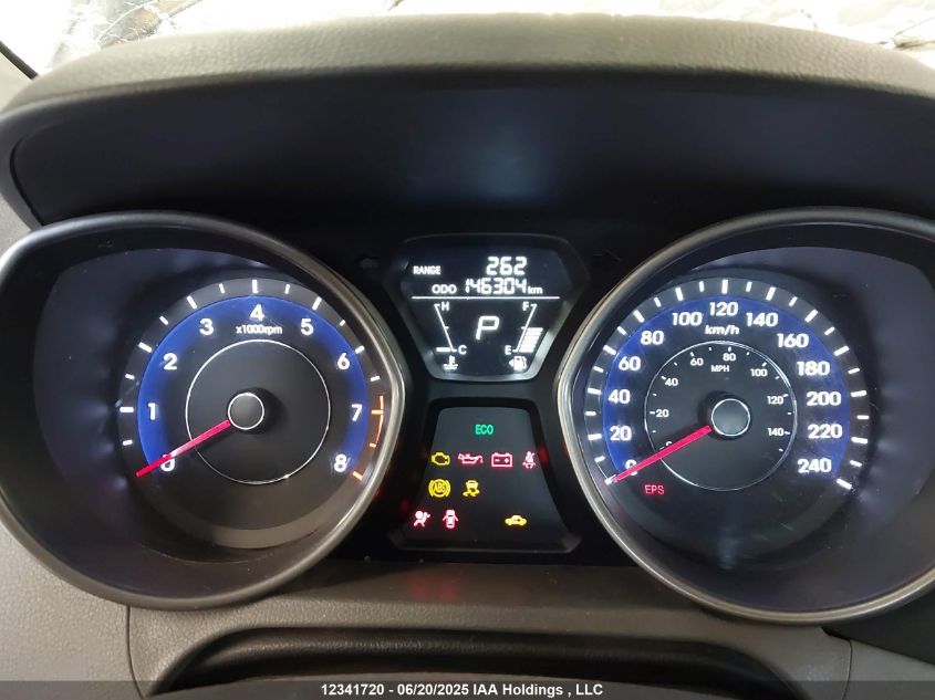 2013 Hyundai Elantra Gl VIN: 5NPDH4AE7DH156945 Lot: 12341720X