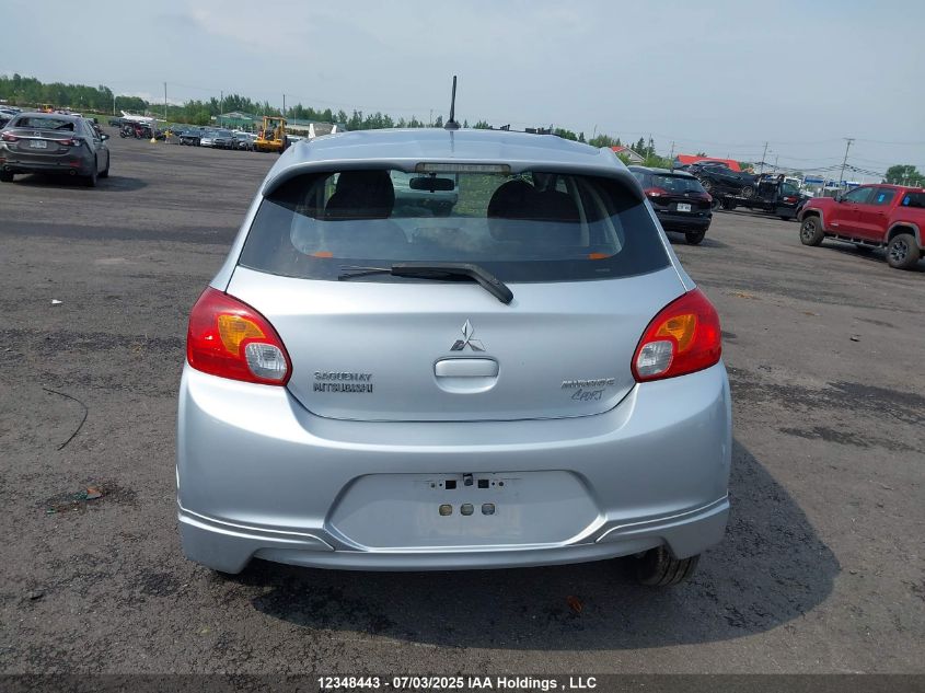 2015 Mitsubishi Mirage Es VIN: ML32A3HJ4FH049655 Lot: 12348443X