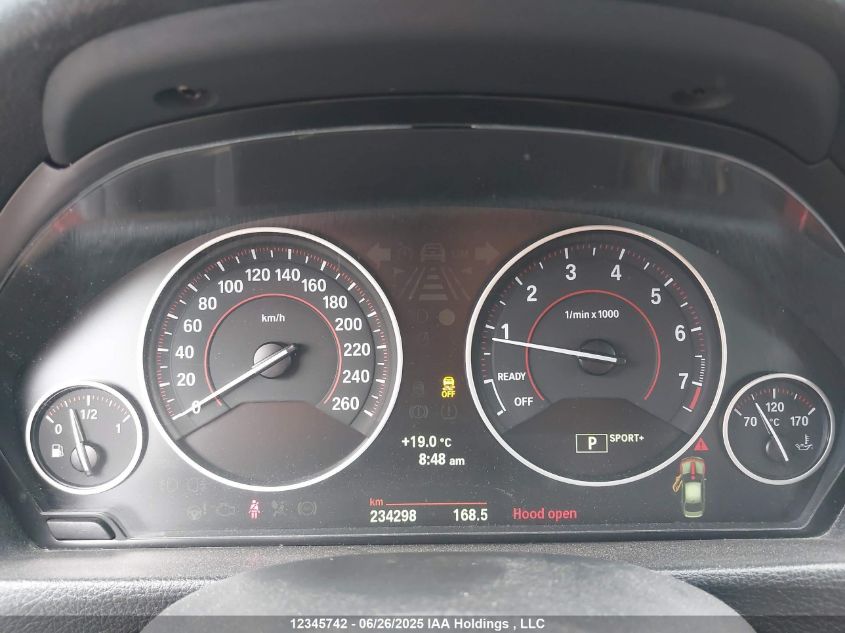 2013 BMW 328I xDrive/xDrive Classic Line VIN: WBA3B3C55DJ976739 Lot: 12345742X