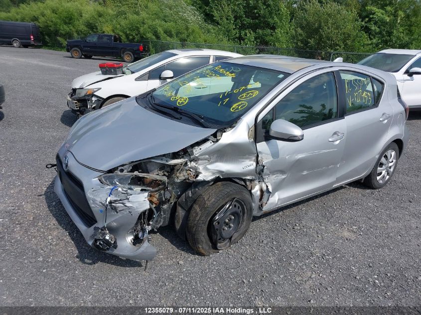 2016 Toyota Prius C VIN: JTDKDTB32G1127455 Lot: 12355079