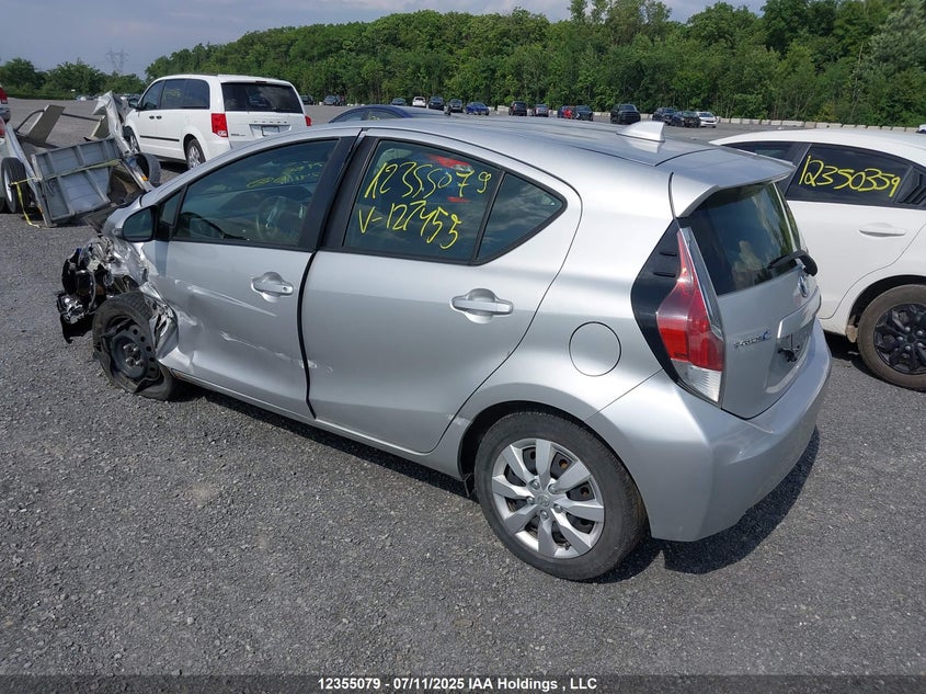 2016 Toyota Prius C VIN: JTDKDTB32G1127455 Lot: 12355079