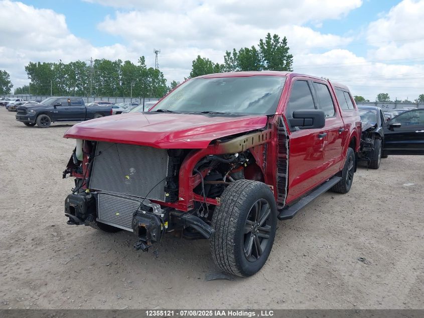 2021 Ford F-150 Xlt VIN: 1FTEW1EPXMKD27872 Lot: 12355121