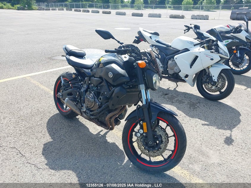 JYARM06N2GA001472 2016 Yamaha Fz07 auction photo 1