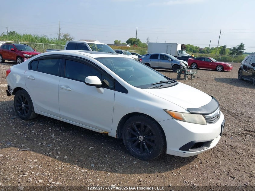 2HGFB2F51CH113251 2012 Honda Civic Ex auction photo 1