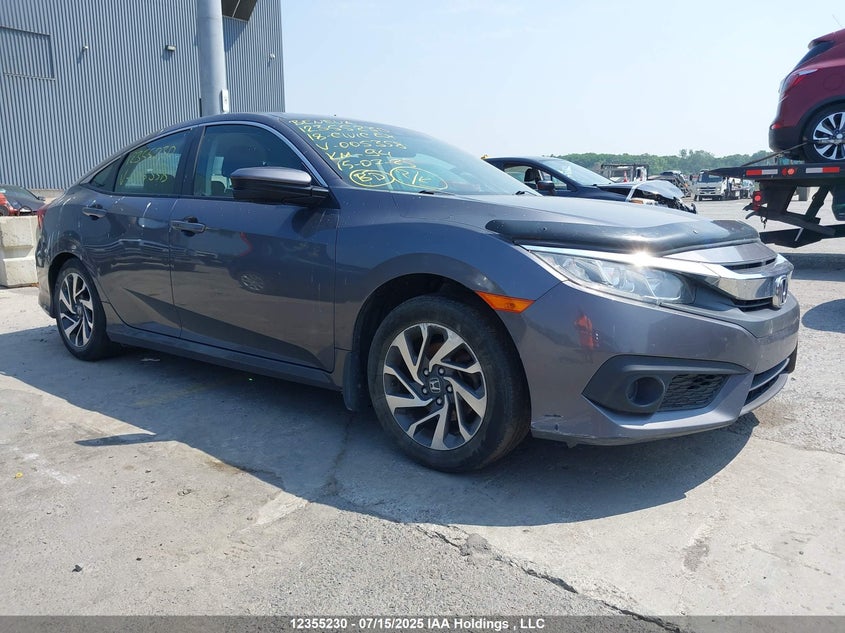 2HGFC2F8XJH005358 2018 Honda Civic Ex auction photo 1