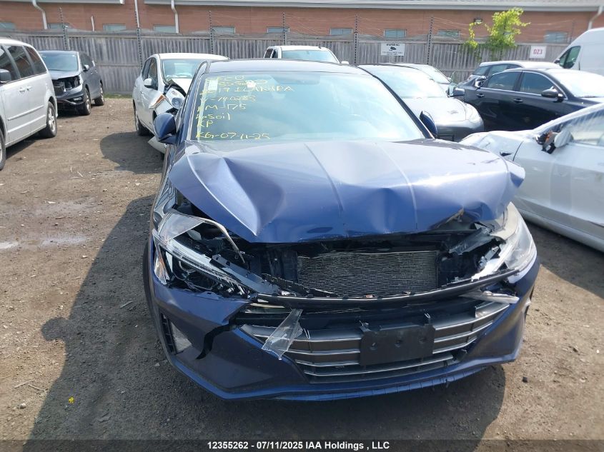 2019 Hyundai Elantra Preferred VIN: KMHD84LF9KU740283 Lot: 12355262