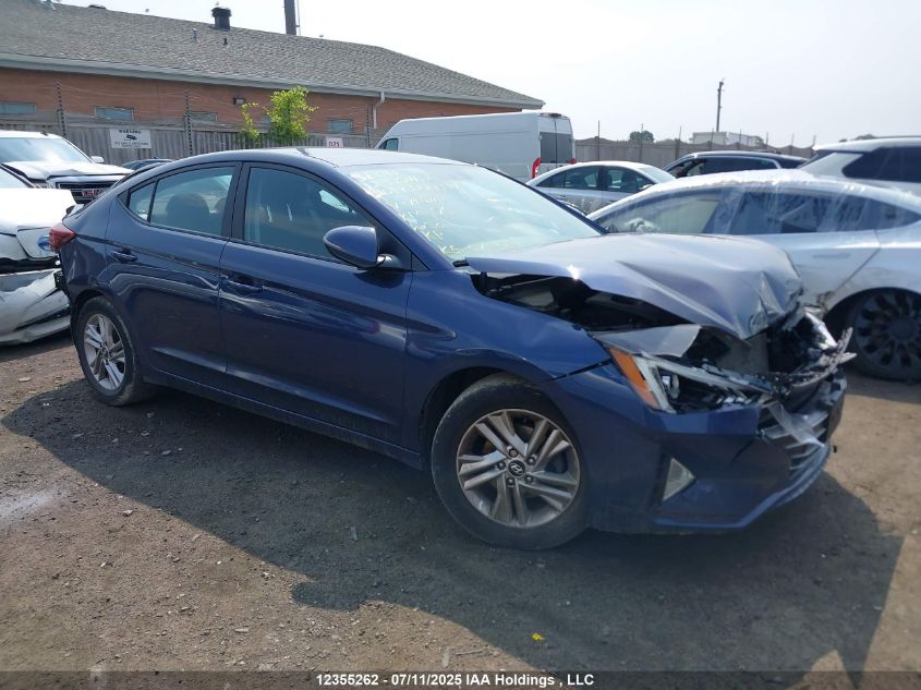 2019 Hyundai Elantra Preferred VIN: KMHD84LF9KU740283 Lot: 12355262