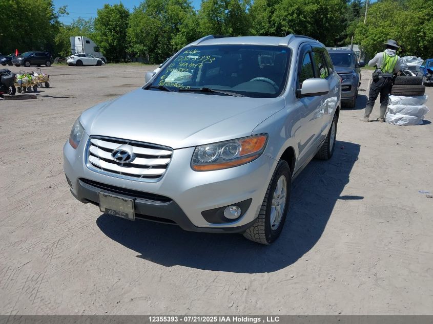2010 Hyundai Santa Fe Gls VIN: 5NMSG4AG7AH391382 Lot: 12355393
