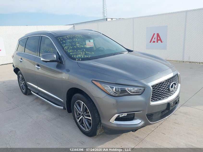 2017 Infiniti Qx60 VIN: 5N1DL0MM6HC555658 Lot: 12355396