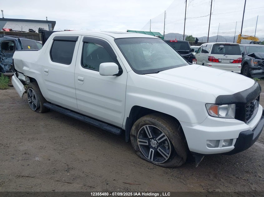 5FPYK1F52CB551369 2012 Honda Ridgeline Touring auction photo 1