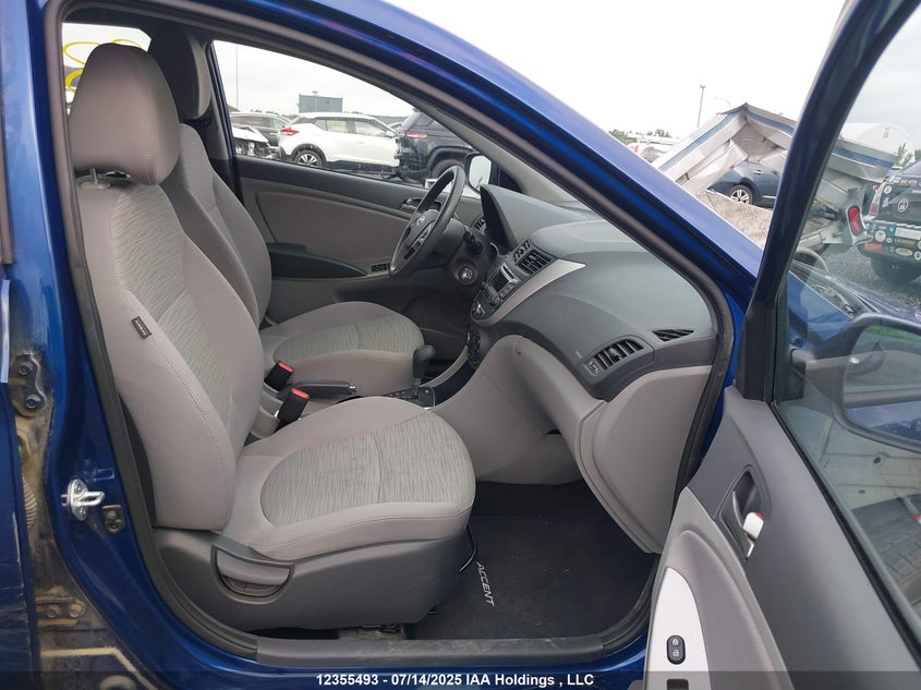 2017 Hyundai Accent Se VIN: KMHCT4AE6HU295479 Lot: 12355493