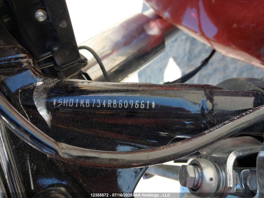 2024 Harley-Davidson Flhx VIN: 5HD1KB734RB609661 Lot: 12355572