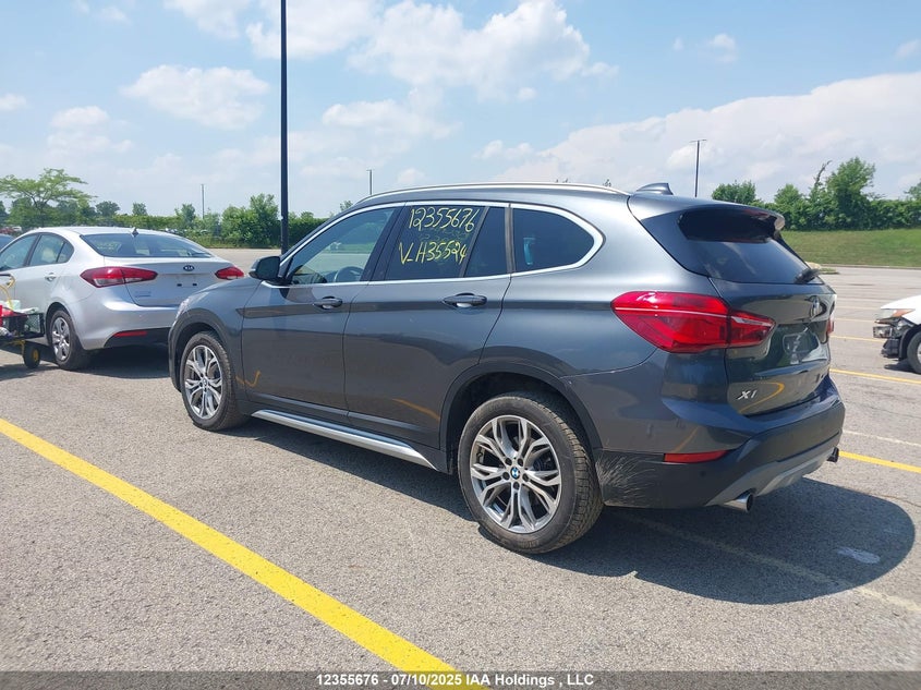 2019 BMW X1 xDrive28I VIN: WBXHT3C50K3H35524 Lot: 12355676