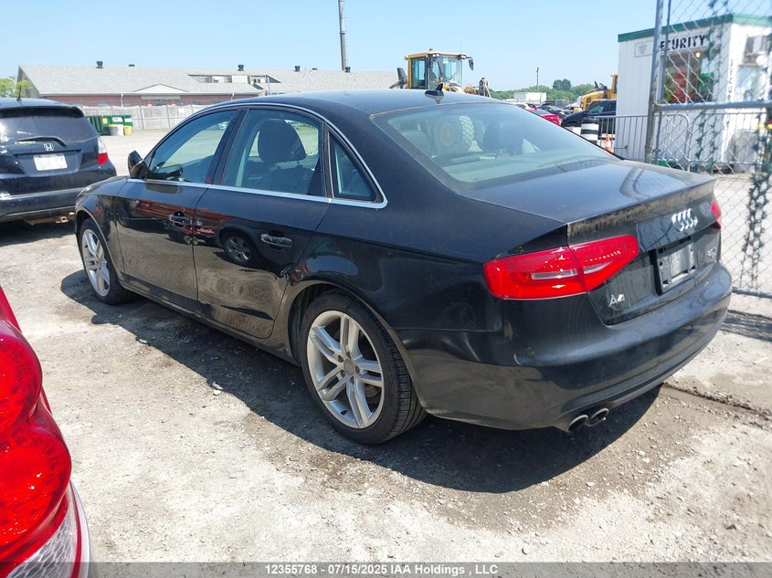 2013 Audi A4 2.0T Premium VIN: WAUFFCFL7DN008825 Lot: 12355768