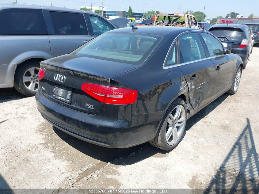 2013 Audi A4 2.0T Premium VIN: WAUFFCFL7DN008825 Lot: 12355768