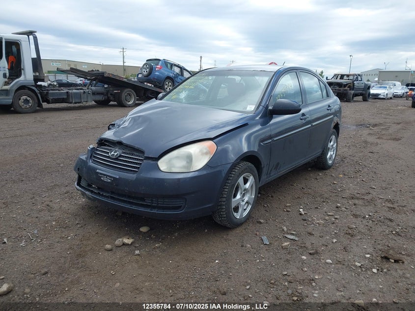 2008 Hyundai Accent Gls VIN: KMHCN45C88U255259 Lot: 12355784