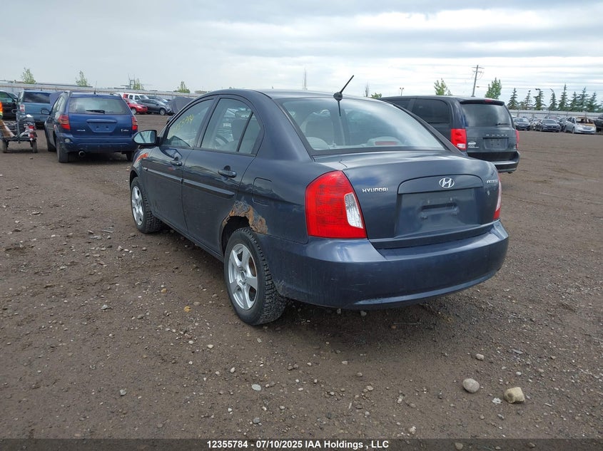 2008 Hyundai Accent Gls VIN: KMHCN45C88U255259 Lot: 12355784
