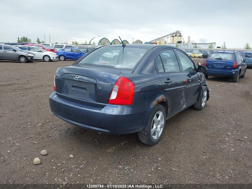 2008 Hyundai Accent Gls VIN: KMHCN45C88U255259 Lot: 12355784