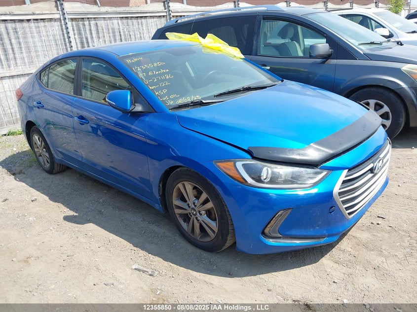 KMHD84LF7HU271185 2017 Hyundai Elantra auction photo 1
