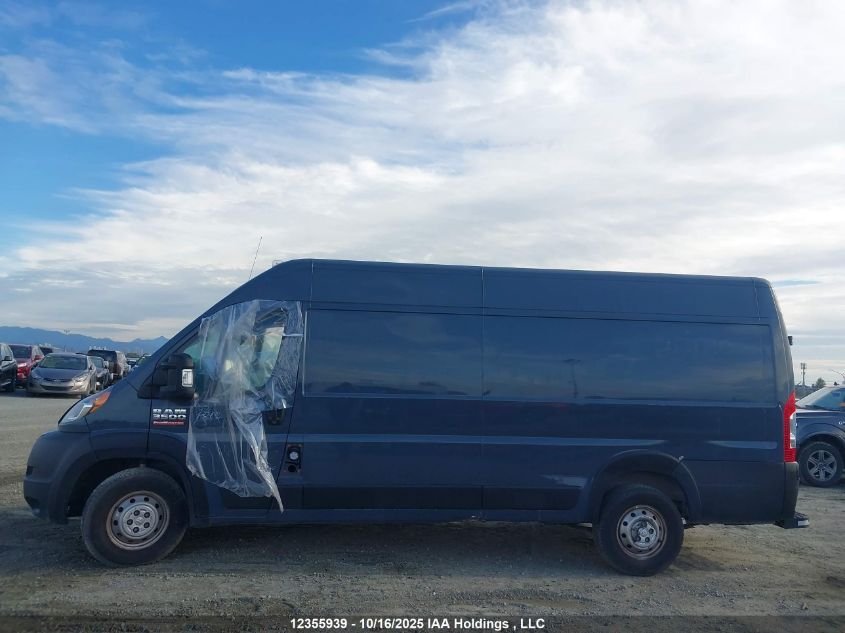 2021 Ram Promaster 3500 3500 High VIN: 3C6MRVJG0ME551274 Lot: 12355939