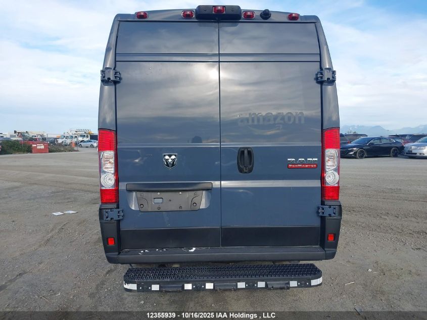 2021 Ram Promaster 3500 3500 High VIN: 3C6MRVJG0ME551274 Lot: 12355939