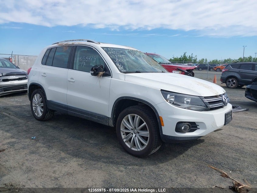 WVGMV7AX9HK002641 2017 Volkswagen Tiguan Comfortline auction photo 1