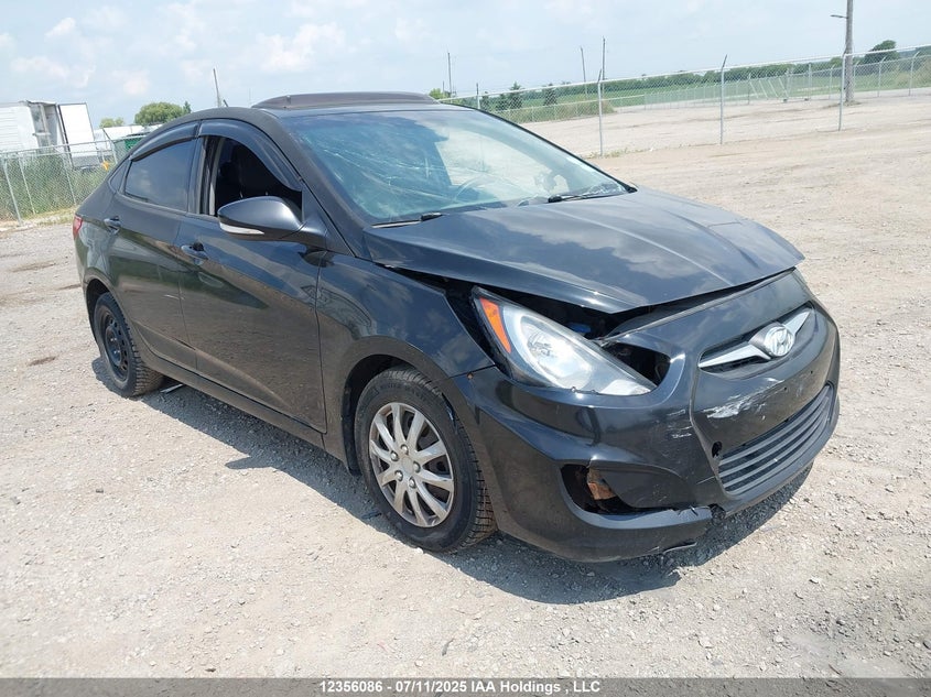 KMHCU4AE5EU639375 2014 Hyundai Accent auction photo 1