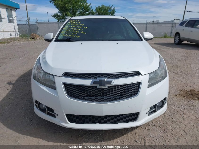 2014 Chevrolet Cruze Lt VIN: 1G1PE5SB7E7252041 Lot: 12356119