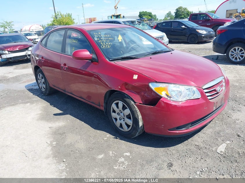 KMHDU4AD0AU041541 2010 Hyundai Elantra Gls auction photo 1