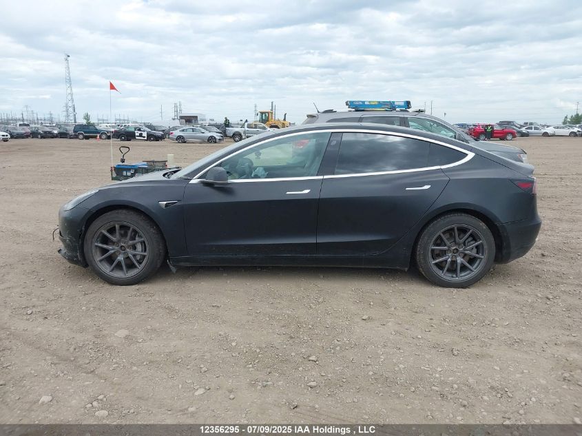 2019 Tesla Model 3 Long Range/Performance VIN: 5YJ3E1EB0KF267884 Lot: 12356295