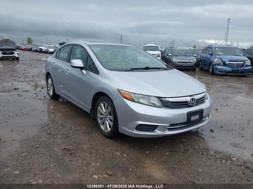 2HGFB2F98CH005910 2012 Honda Civic Ex-L auction photo 1