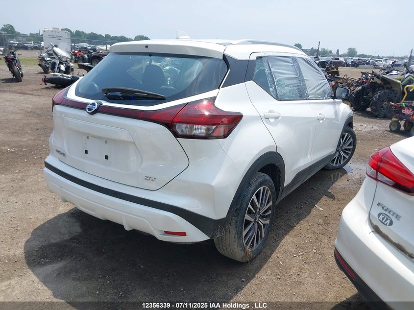 2021 Nissan Kicks Sv VIN: 3N1CP5CV9ML501610 Lot: 12356339