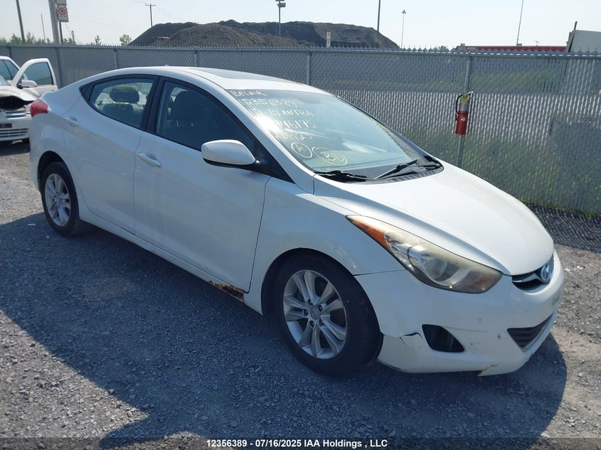 5NPDH4AE8CH146195 2012 Hyundai Elantra auction photo 1