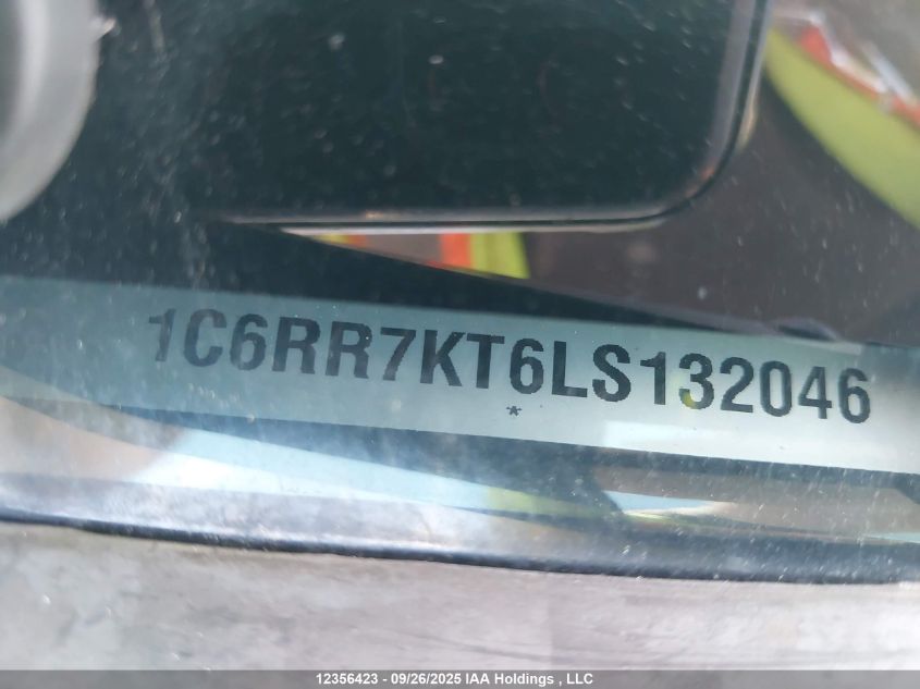 2020 Ram 1500 Classic St VIN: 1C6RR7KT6LS132046 Lot: 12356423