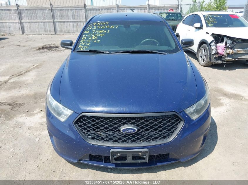2014 Ford Taurus Police Interceptor VIN: 1FAHP2MK5EG172504 Lot: 12356451