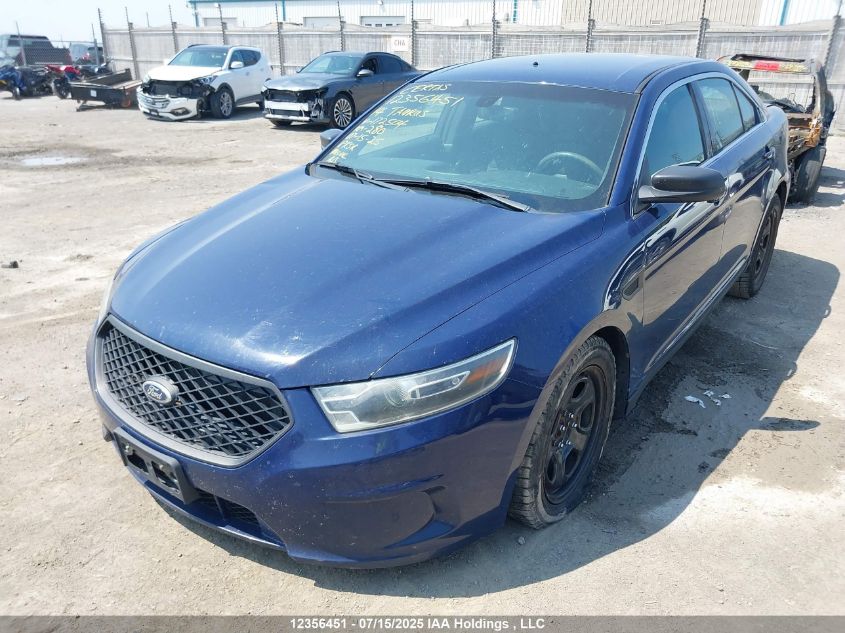 2014 Ford Taurus Police Interceptor VIN: 1FAHP2MK5EG172504 Lot: 12356451