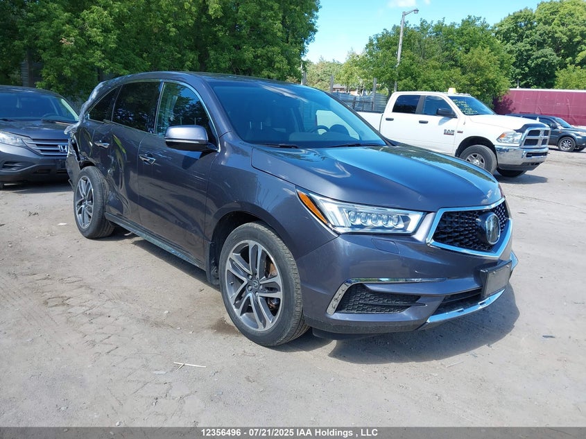 2017 Acura Mdx VIN: 5FRYD4H49HB505763 Lot: 12356496