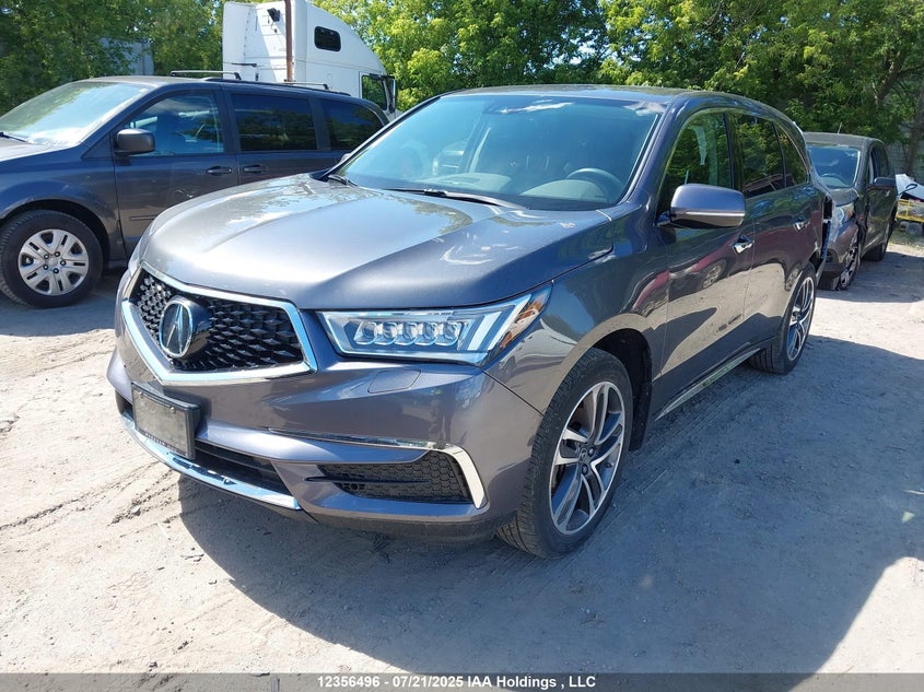2017 Acura Mdx VIN: 5FRYD4H49HB505763 Lot: 12356496