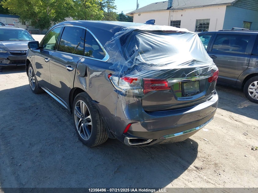 2017 Acura Mdx VIN: 5FRYD4H49HB505763 Lot: 12356496