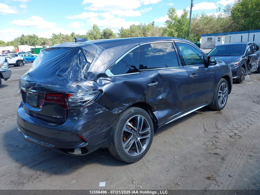 2017 Acura Mdx VIN: 5FRYD4H49HB505763 Lot: 12356496