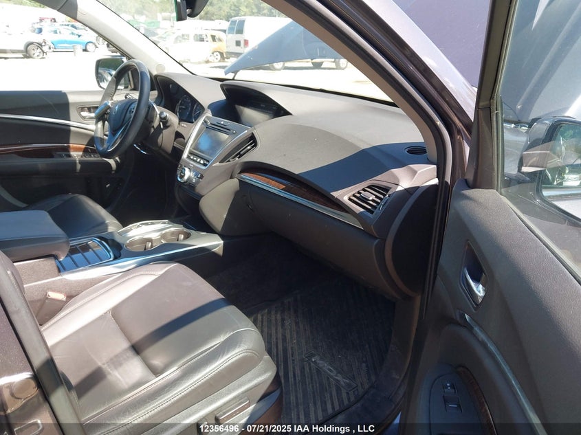 2017 Acura Mdx VIN: 5FRYD4H49HB505763 Lot: 12356496