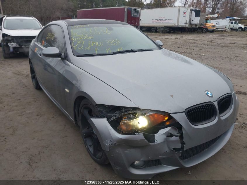 2009 BMW 335I VIN: WBAWB73559P044467 Lot: 12356536