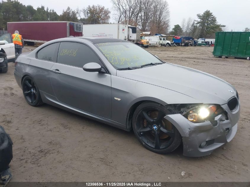 2009 BMW 335I VIN: WBAWB73559P044467 Lot: 12356536
