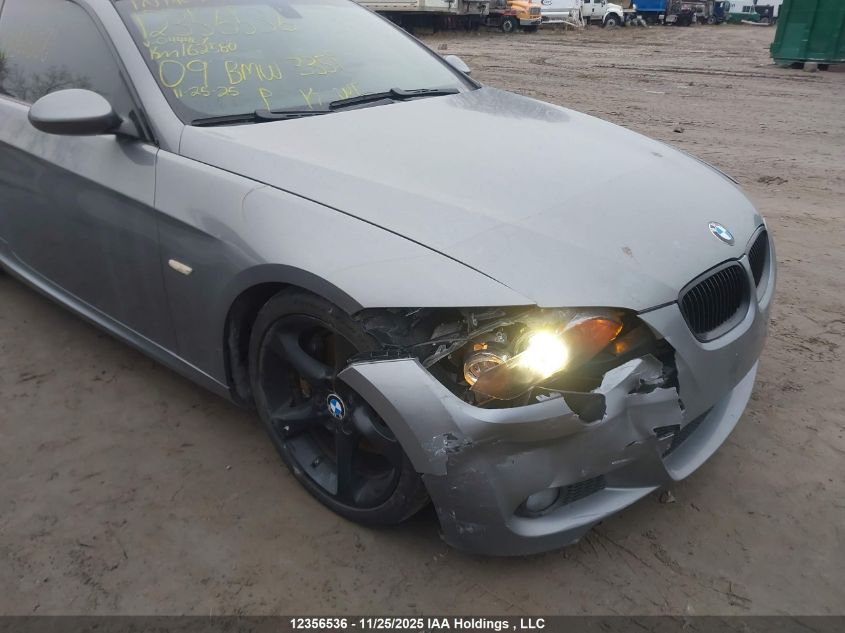2009 BMW 335I VIN: WBAWB73559P044467 Lot: 12356536