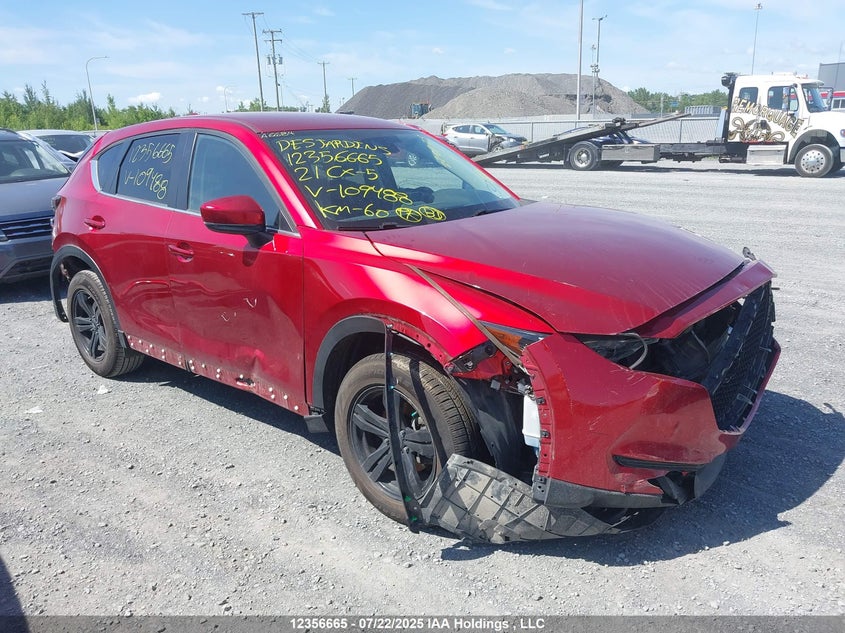 JM3KFABL5M0109488 2021 Mazda Cx-5 Gx auction photo 1
