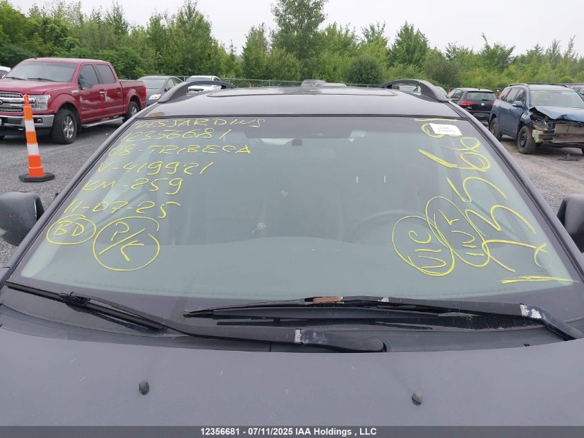 2008 Subaru Tribeca Limited VIN: 4S4WX97D784419921 Lot: 12356681