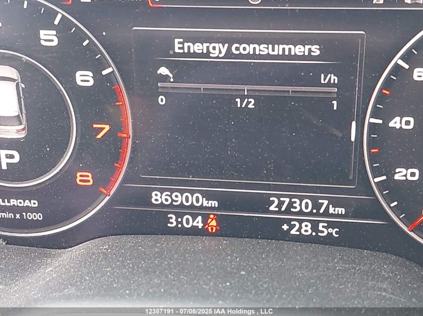 2017 Audi Q7 3.0T Technik VIN: WA1VABF76HD043601 Lot: 12357191